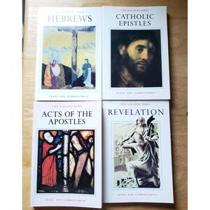 The Navarre Bible Commentary Lot of 4 –‎ Acts, Hebrews, Epistles, Revelation